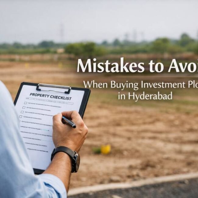 Buying Investment Plots in Hyderabad