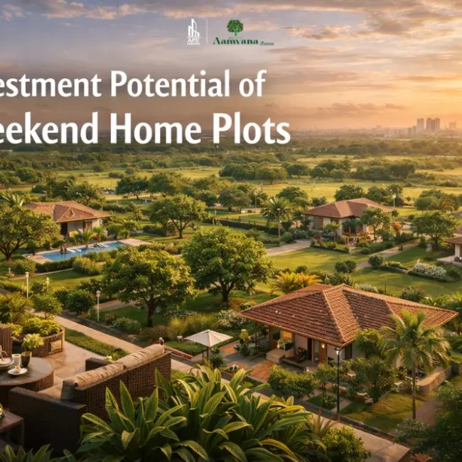 Investment Potential of Weekend Home Plots Near Kompally