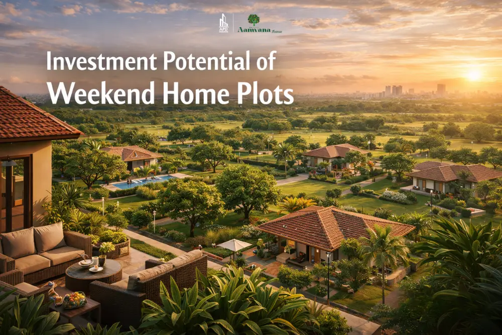 Investment Potential of Weekend Home Plots Near Kompally