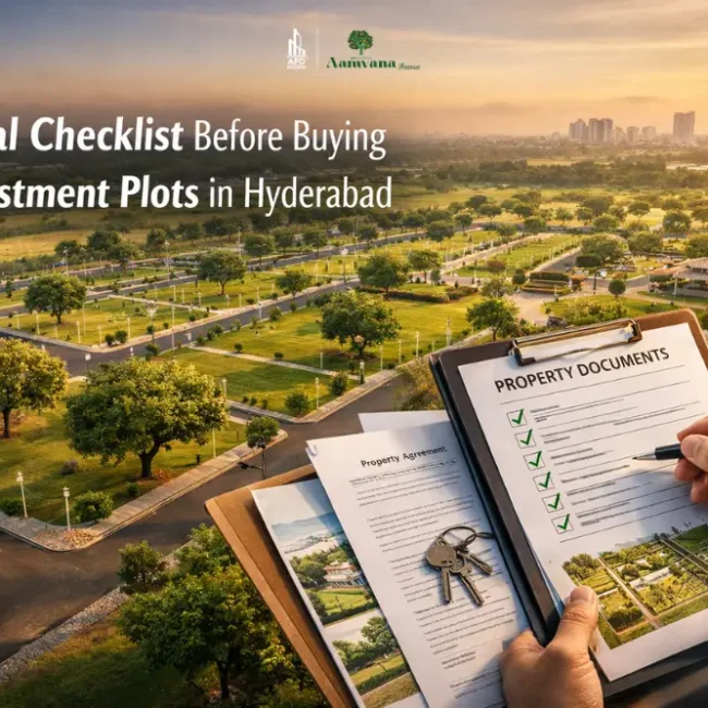 Legal Checklist Before Buying Investment Plots in Hyderabad