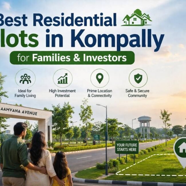 Best Residential Plots in Kompally for Families