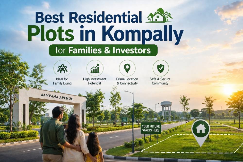 Best Residential Plots in Kompally for Families