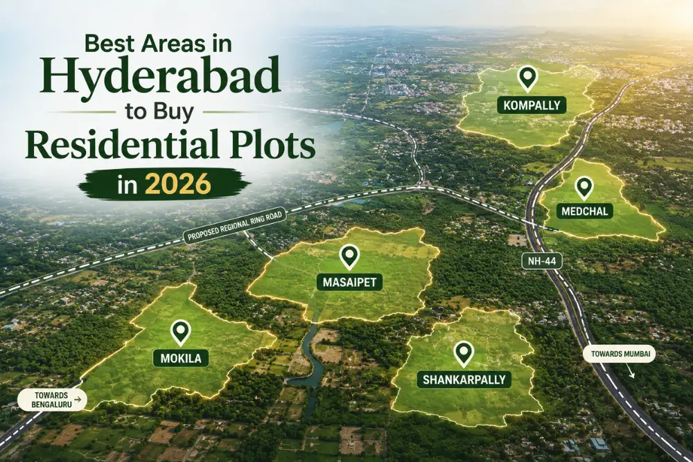 Best Areas in Hyderabad to Buy Residential Plots in 2026